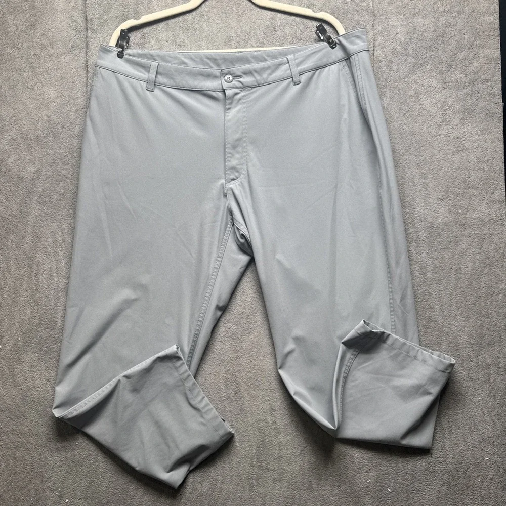 Footjoy FJ Men's‎ Golf Pants 38x30 (fits 38x25) Gray Stretch Performance Sports